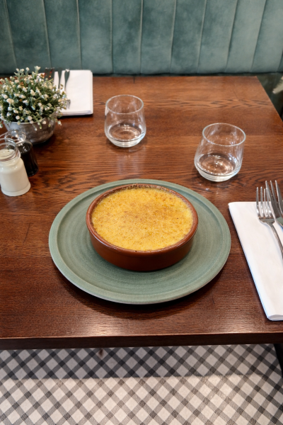 Crème brûlée à la fleur d’oranger