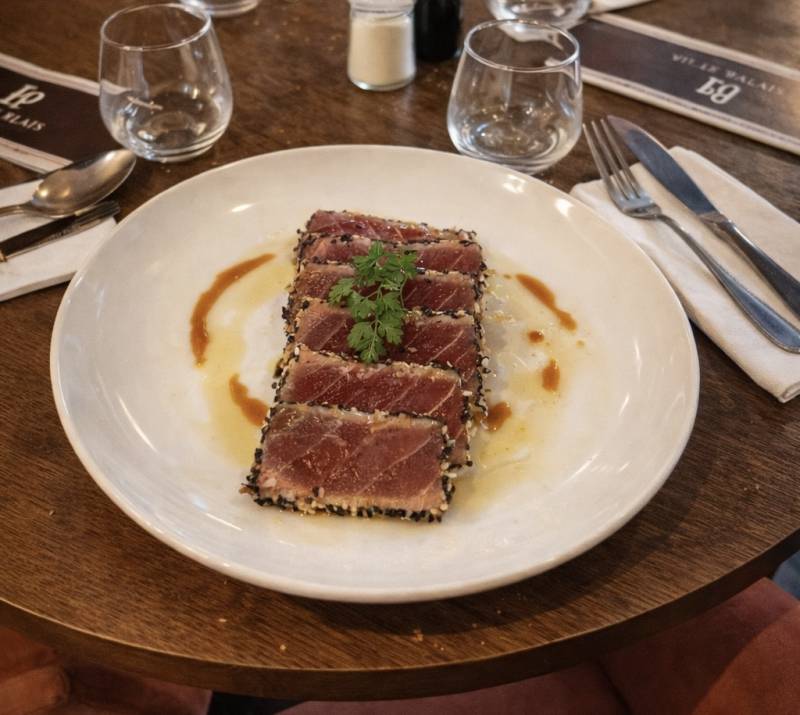 Tataki de thon rouge