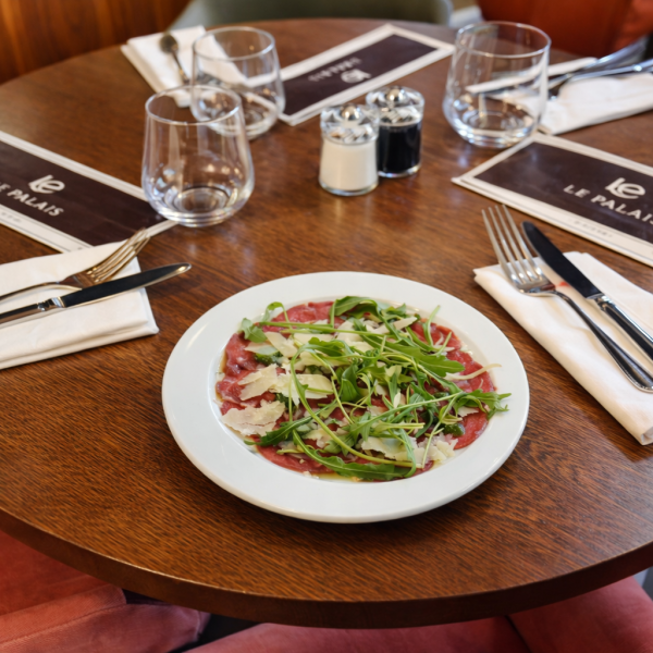 Fin carpaccio de boeuf