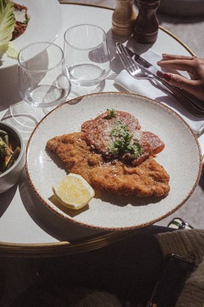 Escalope de veau à la milanaise