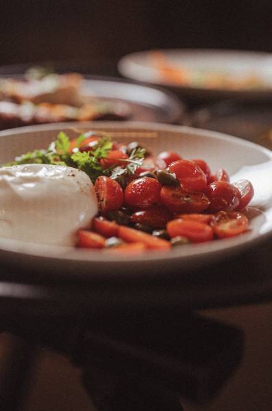 Burrata crémeuse des pouilles