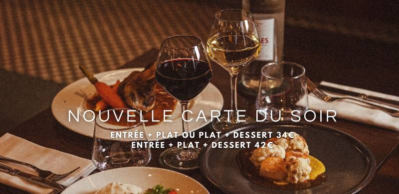 Où dîner à Paris 17? Profitez de la formule du soir au Palais,  à deux pas de Porte de Clichy