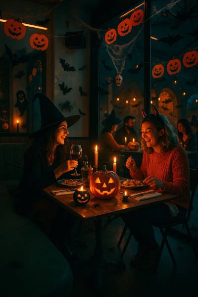 Goûtez à la magie d’Halloween au Palais 17 : une assiette gourmande qui allie frissons et saveurs délicieuses !