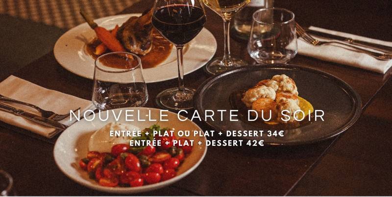 Nouvelle carte et nouvelle formule au Palais 